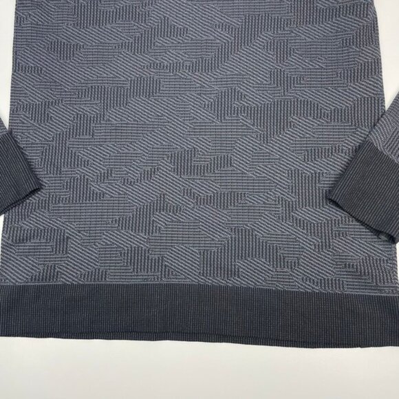 LULULEMON Swiftly Breathe Long Sleeve Vented Camo Black Gray 4 - Picture 5 of 7